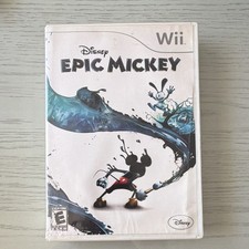 Disney Epic Mickey (Nintendo Wii) E Action & Adventure Manual Included NTSC