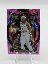 2025 Panini Select WNBA - Concourse Myisha Hines-Allen #39 Pink Ice Prizm