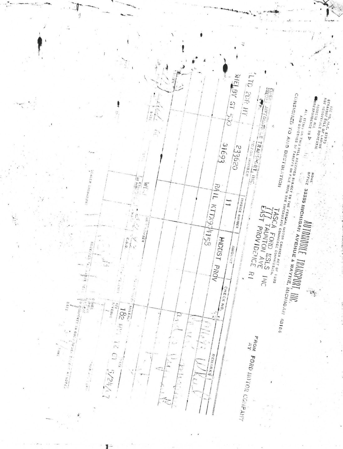 1967 Shelby GT500 TASCA