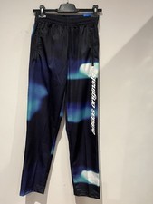 Adidas Men's joggers Graphics Y2k Track Pants, Black/Semi Mint Rush.Size UK XS