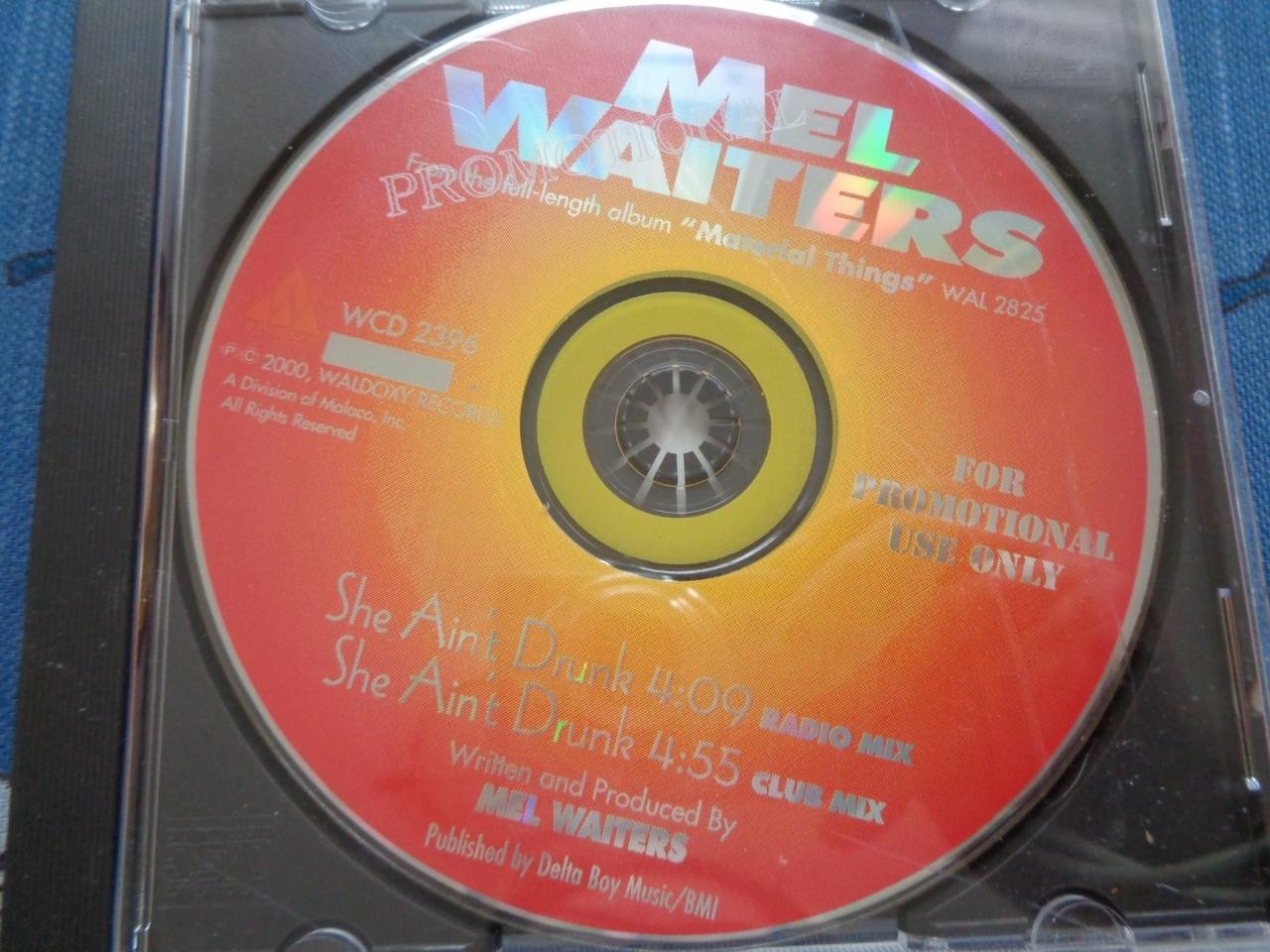 Mel Waiters She Ain't Drunk Single Blues Music CD
