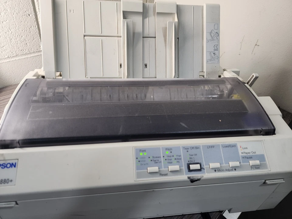 Epson FX-880 Plus Dot Matrix Printer - Image 2 of 4