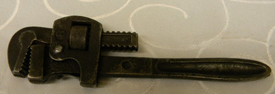 UNBRADED 8'' LONG ADJUSTABLE STEEL PIPE WRENCH MADE IN GERMANY #8