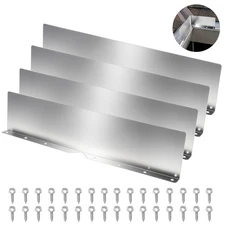 4PCS Gutter Valley Splash Guards Rain Diverter Roofing Gutter Deflector for Roof