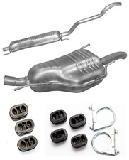 Auspuff fur Opel Zafira A  F75 2,0DTi 2,2DTi Bj. 06/2003 - 06/2005 + Montagesatz