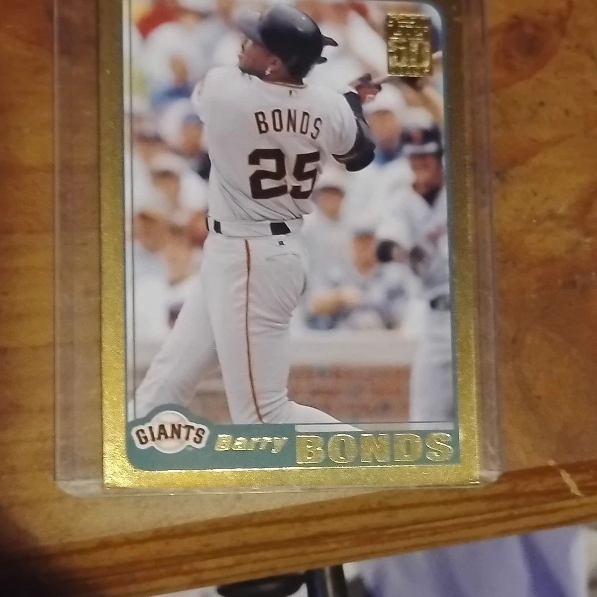 Topps Barry Bonds Baseball Serial Numbered Sports Trading Cards