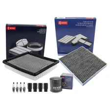 Denso Tune Up Kit 4 Spark Plugs & Boots Kit for Avenger Sebring 200 2.4L L4 Gas