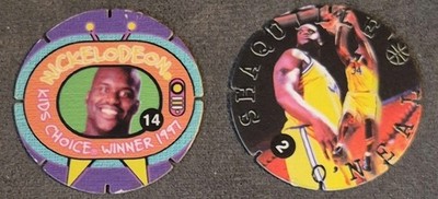 Vintage O Neal Taco Bell Pogs #2 And #14 Free Shipping 