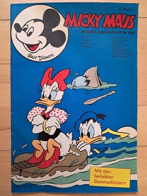 Micky Maus Nr.20 vom 16.5.1970 mit Ausklappseiten, Fußballalbum, Gutscheinecke