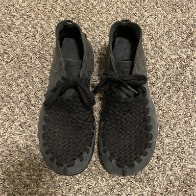 RARE Nike Men's Black Considered Boot Woven Size  9.5