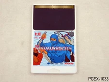 The Ninja Warriors (HuCard only) PC Engine Japanese Import PCE Ninjawarriors JP
