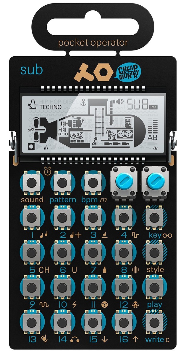 【美品】ポケットオペレーターPO-14 sub PO-14 sub - programmable bass synthesizer - teenage engineering