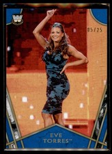 2018 Topps WWE Legends Women's Division BLUE #WD-3 Eve Torres - Legend #5/25