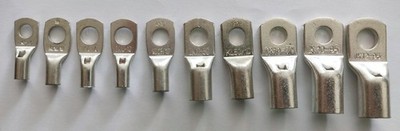 Rohrkabelschue,  Kabelschuhe: Ik8-16, Kl16/10, Ik10-16, Ik10-16, Kl25/10, Etc.
