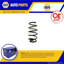 2x Coil Springs (Pair Set) fits VAUXHALL ZAFIRA B 2.2 Front 05 to 14 Z22YH NAPA