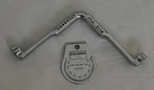 K-D Tools USA 3/8" x 5/16” 6 Pt 283 Brake Bleeder Wrench and 3293 Spark Plug Gap