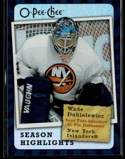 2007-08 O-Pee-Chee #SH14 Wade Dubielewicz Pee-Chee - Season Highlights