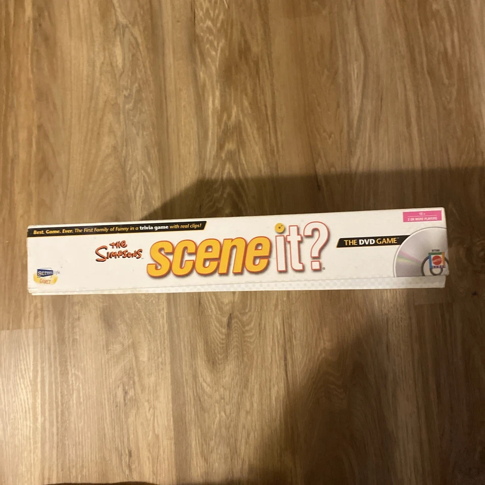 The SIMPSONS Scene it?  DVD Board Game by MATTEL  - Image 3 of 4