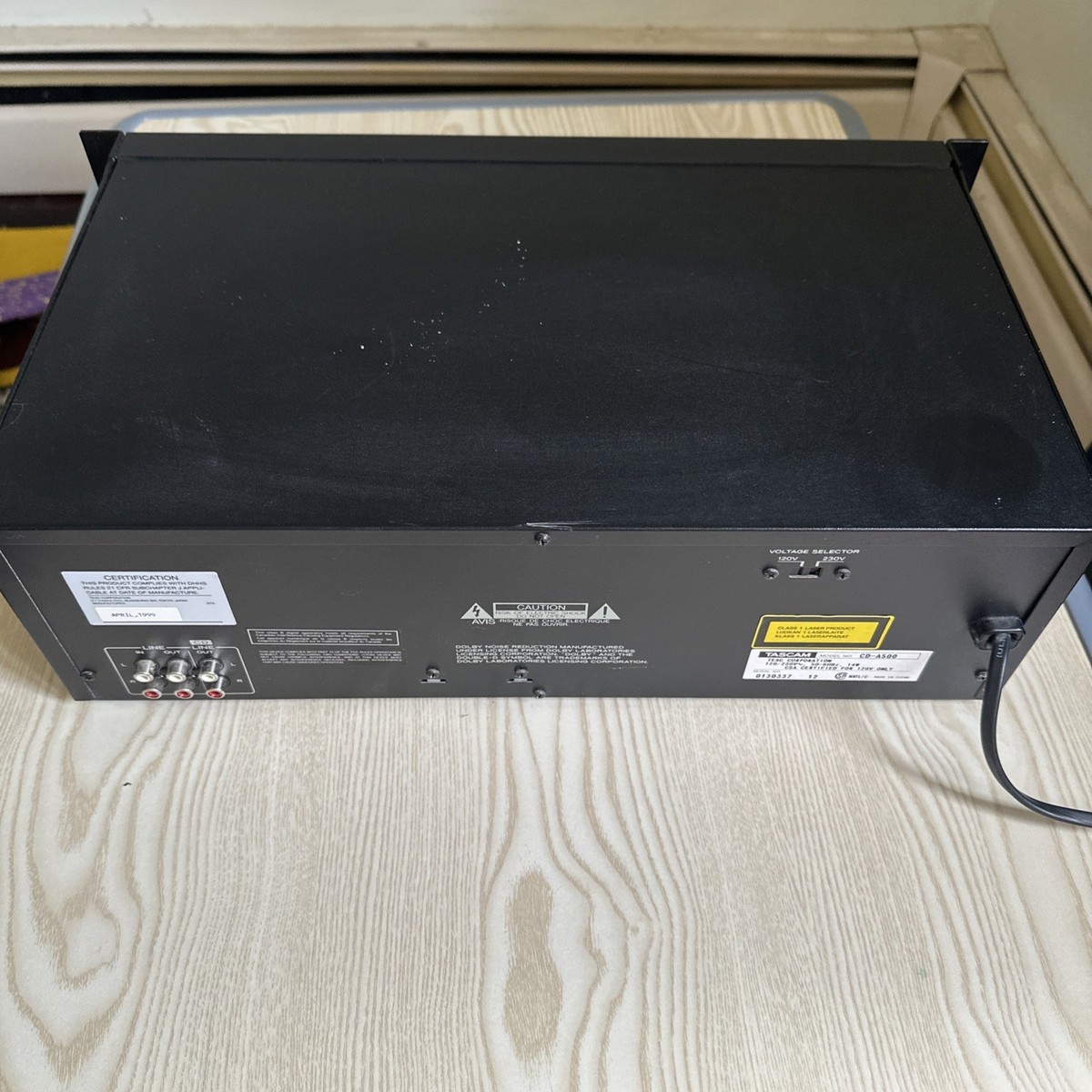 Tascam CD-A500 CD Player for sale online | eBay