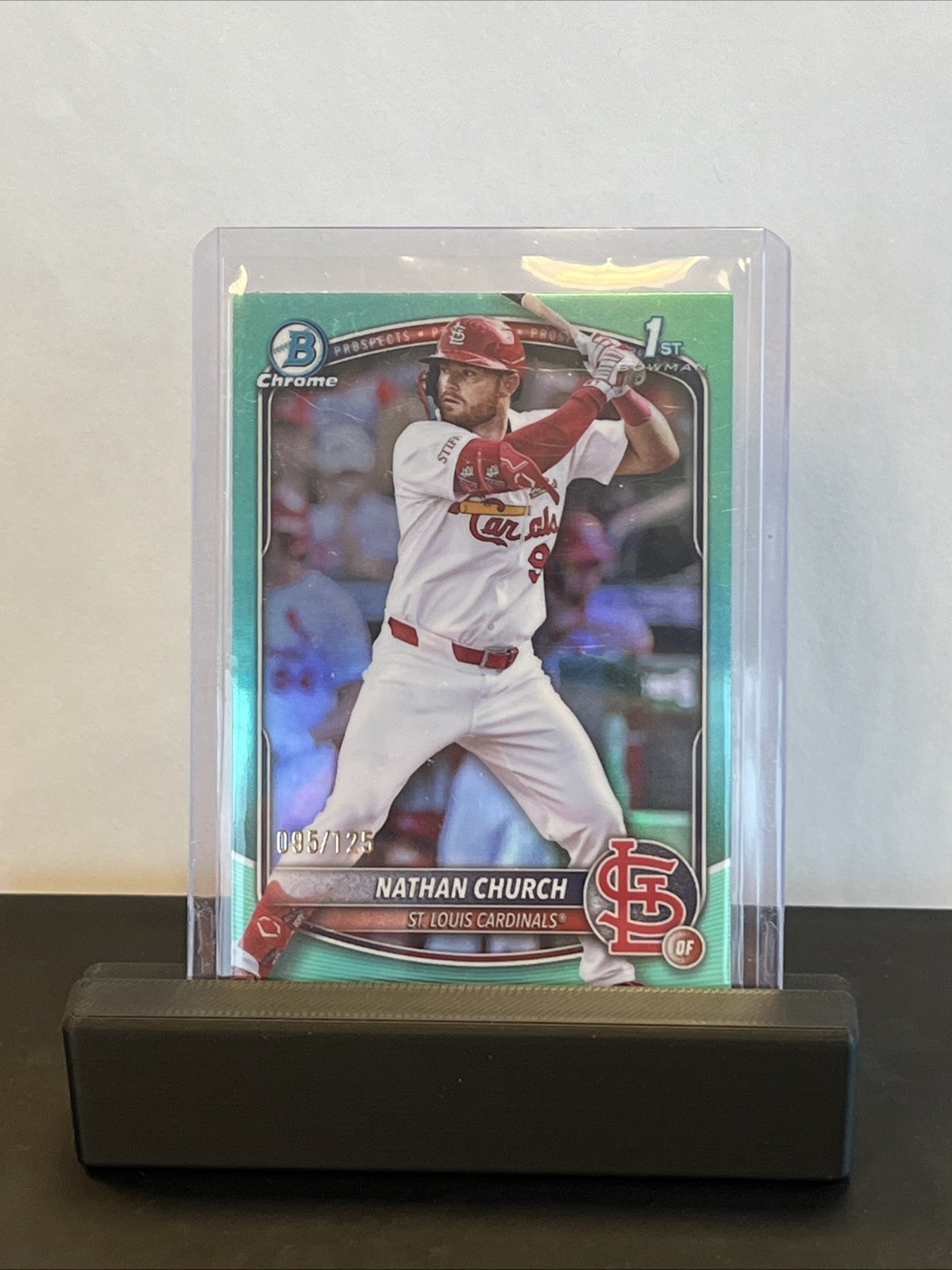 2025 Bowman Chrome - Nathan Church #BCP-192 Aqua /125 First Bowman’s