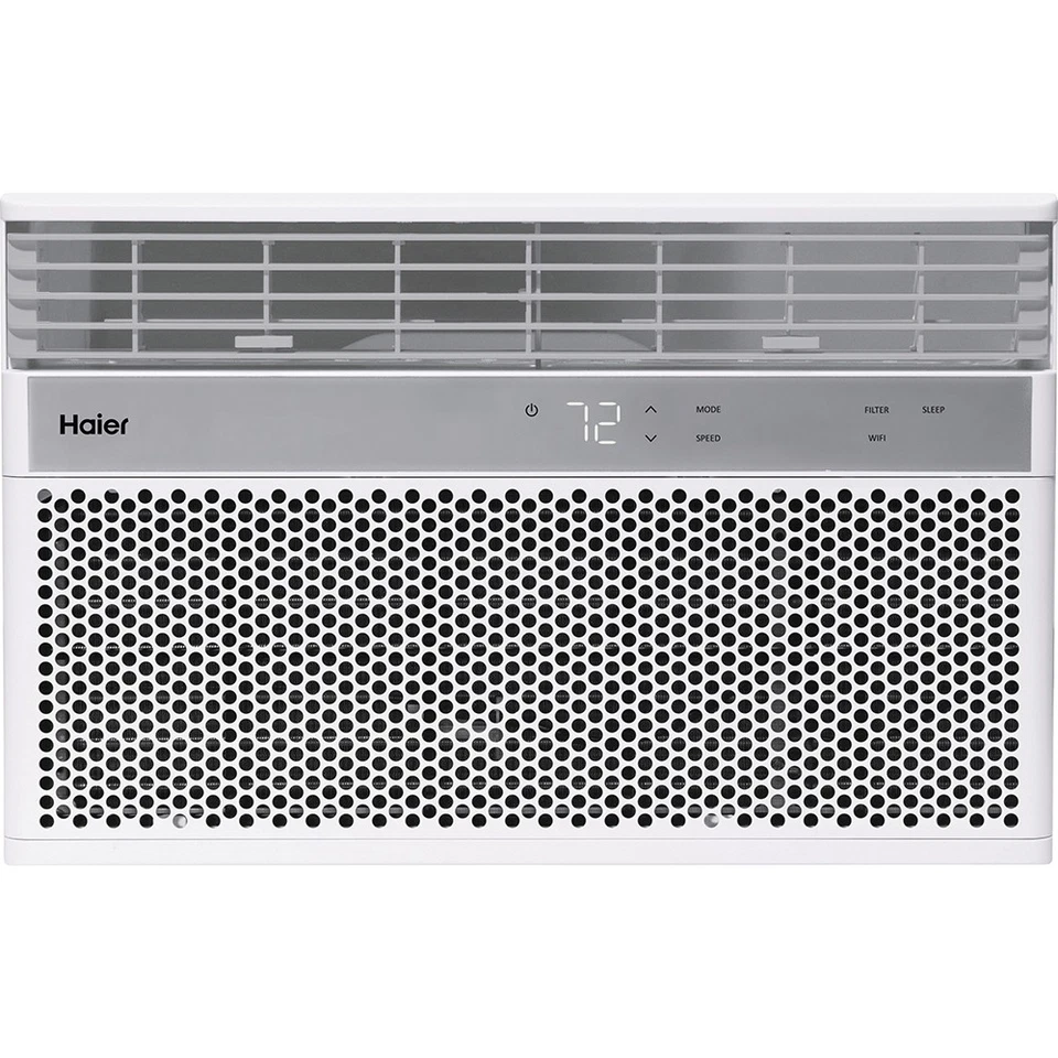Haier 8,000 BTU Smart WiFi Window Air Conditioner, White - QHNG08AA