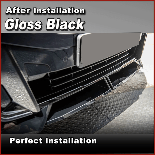 Glanz Schwarz Frontlippe Spoilerschwert Frontspoiler Für BMW G01 X3 G04 X4 LCI - Bild 5 von 11