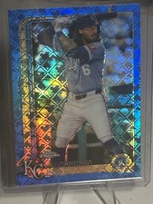 2025 Topps Chrome Logofractor Jonathan India Blue /150🔥ROY🔥KC