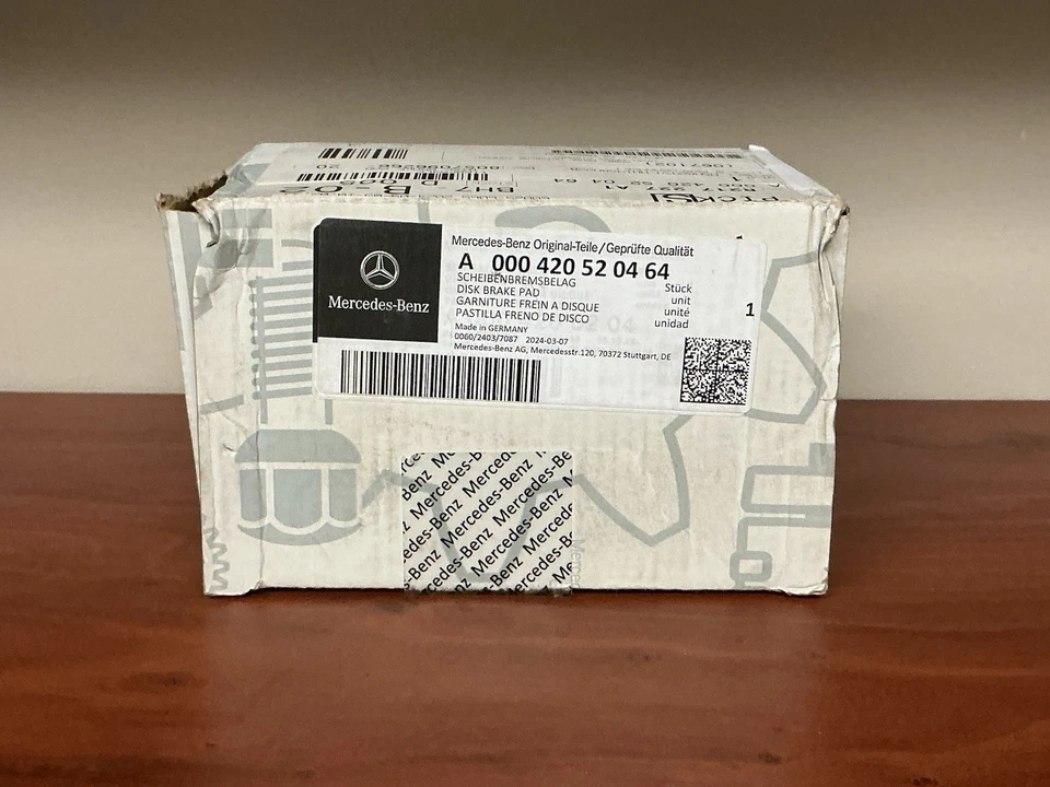 Juego Pastillas Freno Disco Traseras Mercedes Benz A 000 420 52 04 64 Foto 2 de 3