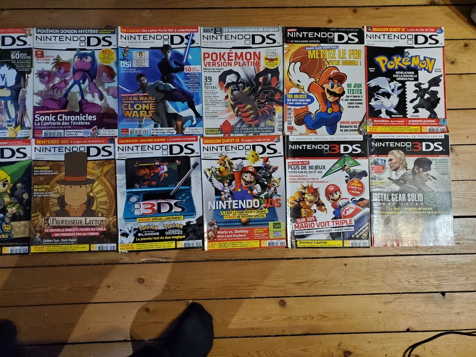 Lot Magazines Nintendo DS/3DS Officiel (Pokémon, Zelda, Layton) - Photo 3/4