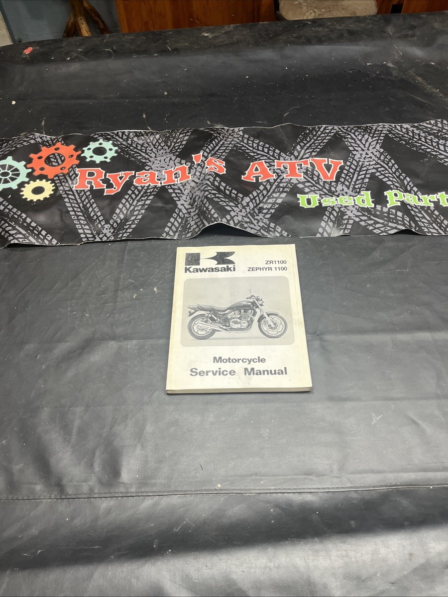 1993 Kawasaki ZR1100 Motorcycle Shop Service Repair Manual 99924