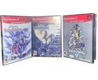 Kingdom Hearts 1, 2 & Chain Of Memories PS2 PlayStation 2) CIB | Teststed