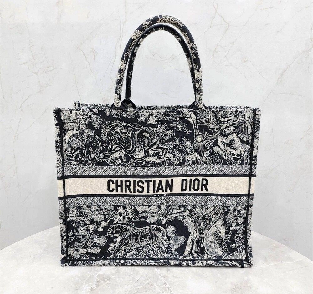 Grand fourre tout livre Dior Twill de Jouy 118702101