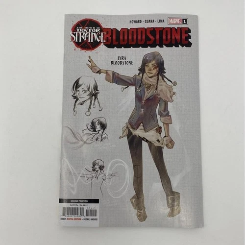 Death of Doctor Strange: Bloodstone #1 Design Variant Guara  2022 2nd Print