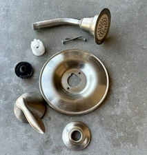 Moen Brushed Nickel Escutcheon and parts for Tub/Shower Faucet