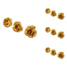 Fiori Artificiali Capolini in Seta Rosa, 200 Pezzi per , Vestiti, D6867