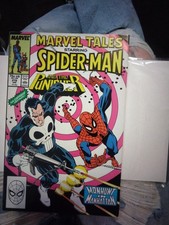 Marvel Tales #219**NearMint** Spider-Man Punisher Monhunt in Manhattan 1989