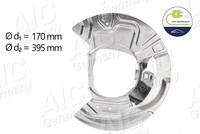 Spritzblech Ankerblech Vorderachse Rechts FÜR BMW X5 (E70) - AIC 57761