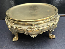 CHRISTOFLE CHAUFFE PLAT MÉTAL ARGENTÉ DORÉ LOUIS XV-XVI XIXÈME