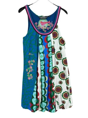 Robe Mini Sans Manches À Col Rond Femme Taille 42 - XL - Photo 1/4