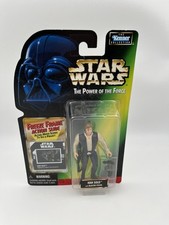 Han Solo Blaster-Pistole The Power of The Force Kenner Freeze Frame Slide MOC