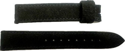 Meistersinger Suede Black  18 mm Watch Strap Genuine New without Buckle