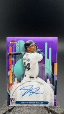 2025 Topps Finest Baseball Justyn-Henry Malloy Rookie Purple Auto /125 #13923 S