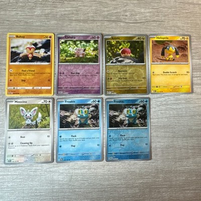 Pokemon TCG Small 15-Card Yuka Mori (Artist: Clay Pokemon) Lot