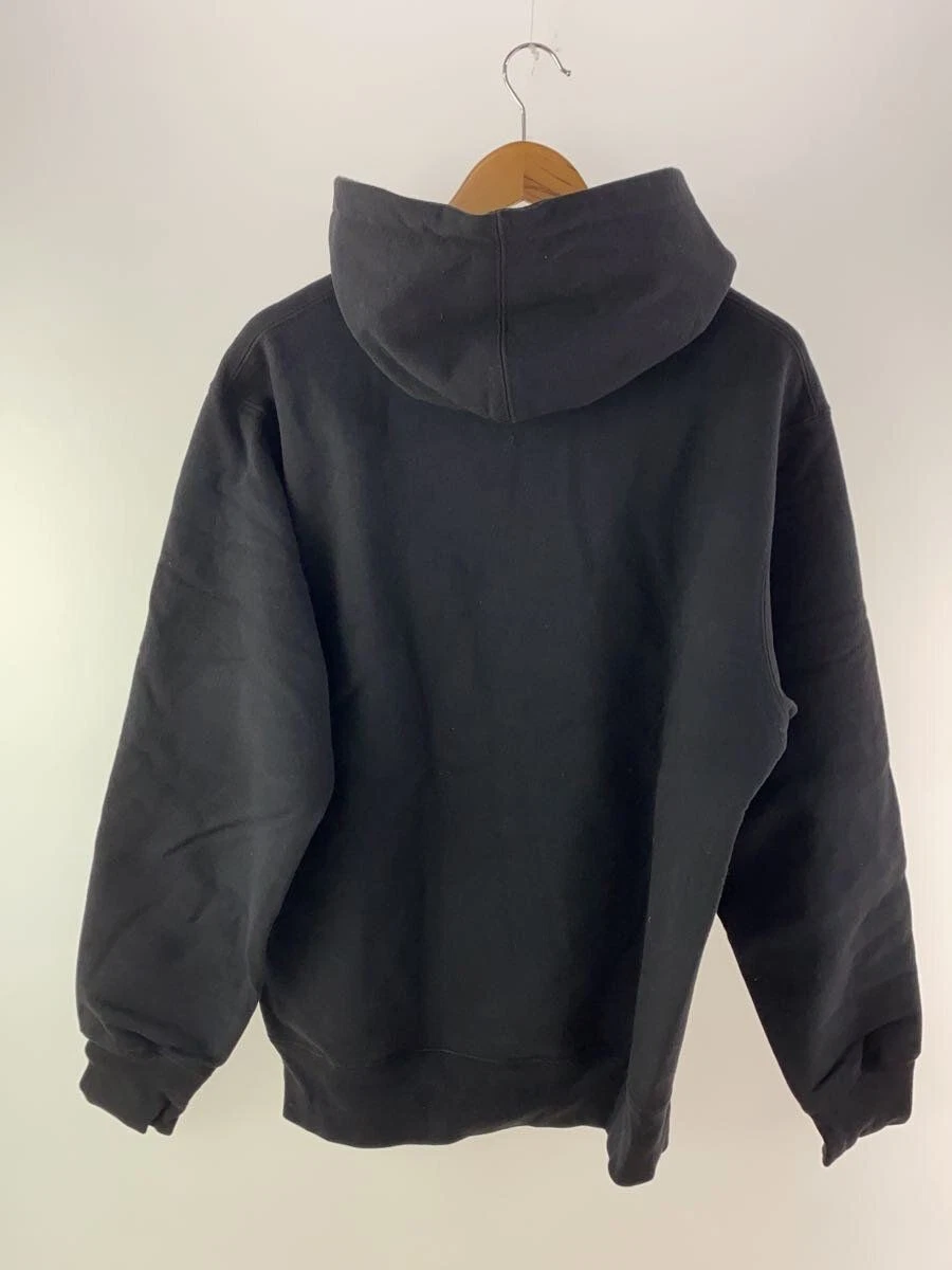 Supreme Felpa con Cappuccio 19AW COP CAR Felpa con Cappuccio L Cotone Nero Usata