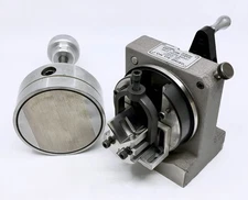 HARIG GRIND-ALL #1 PRECISION V-BLOCK FIXTURE + 4" MAGNETIC CHUCK