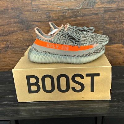 adidas Yeezy Boost 350 V2 Beluga Steeple Gray/Orange Low Top BB1826 2016