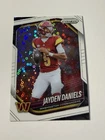 2025 Panini Prizm - Jayden Daniels #278 White Disco Prizm