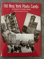Old New York City 24 Photo Postcards Book Hayward Cirker Black White