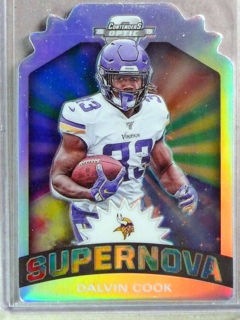 2019 Contenders Optic Football Supernova Prizm Dalvin Cook #SDC
