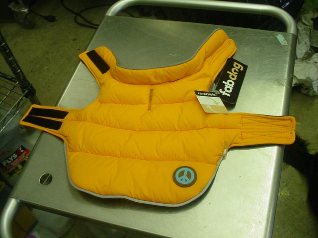 fab dog puffer vest